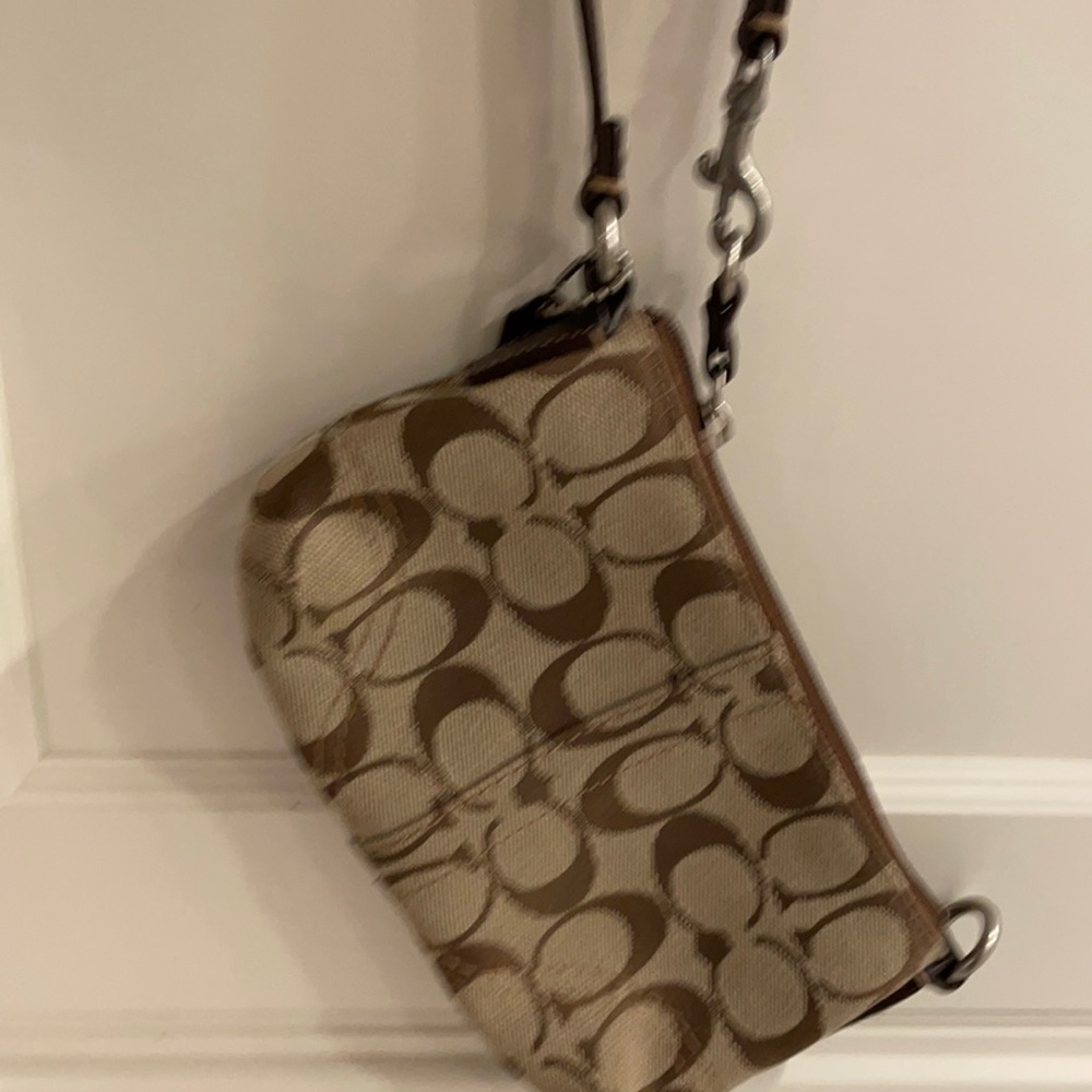 Coach wristlet with wallet